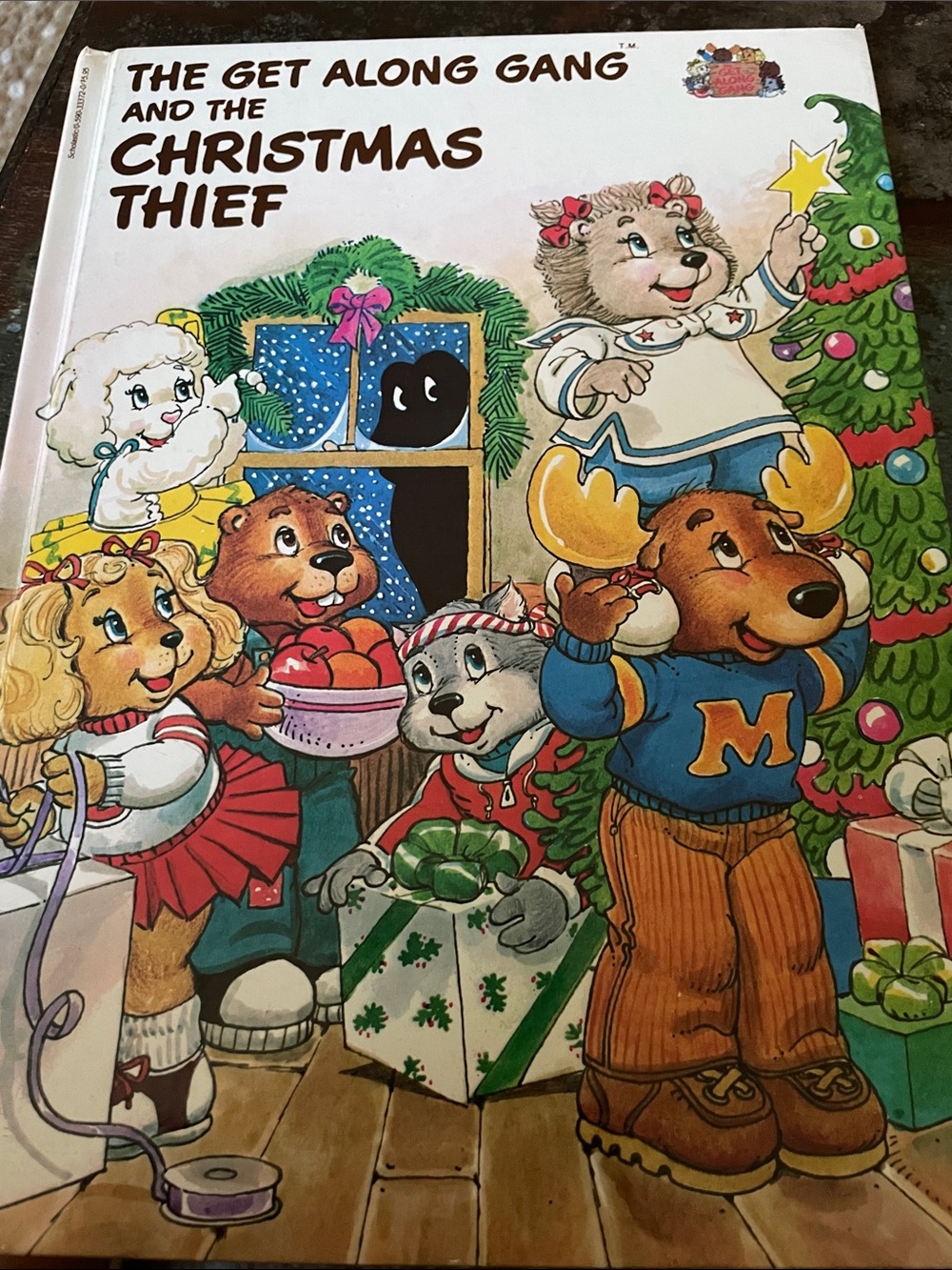 Scholastic Kids Book Cover - Multicolor Holiday Illustration